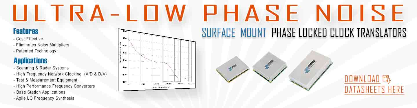 Phase locked oscillator surface mount package image