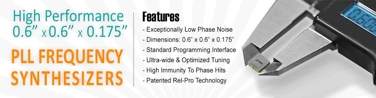 Miniature Footprint Frequency Synthesizer image