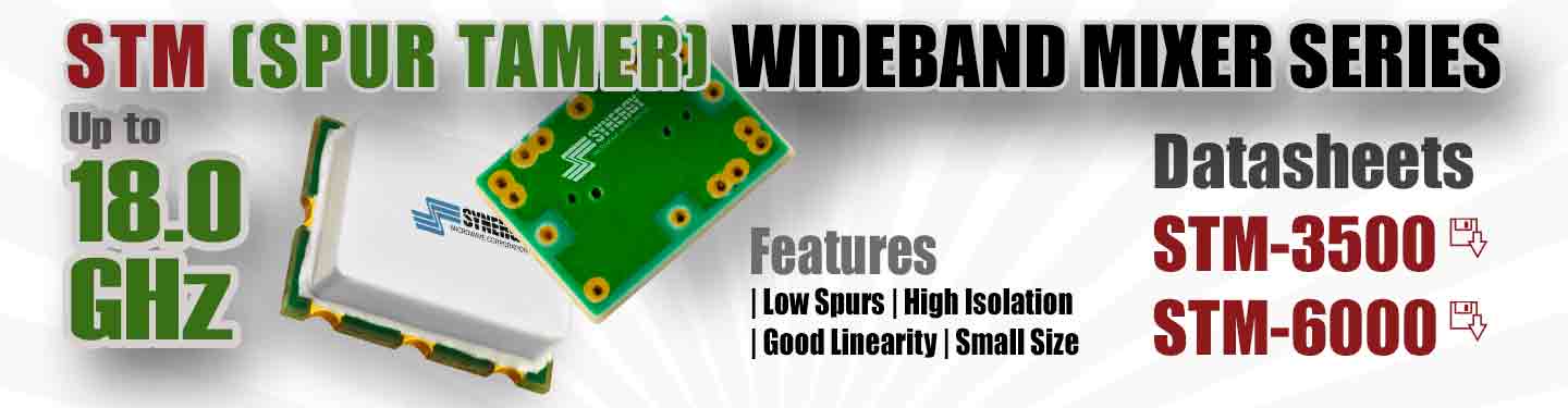 Spur tamer wideband mixers package image